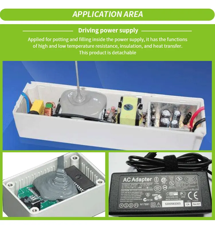 Power Supply Potting Silicone Adhesive